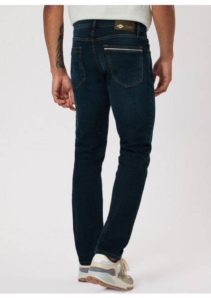 Normal Bel Slim Straight Erkek Denim Pantolon 232 Lcm 121042 Jagger Akıs Over Isl