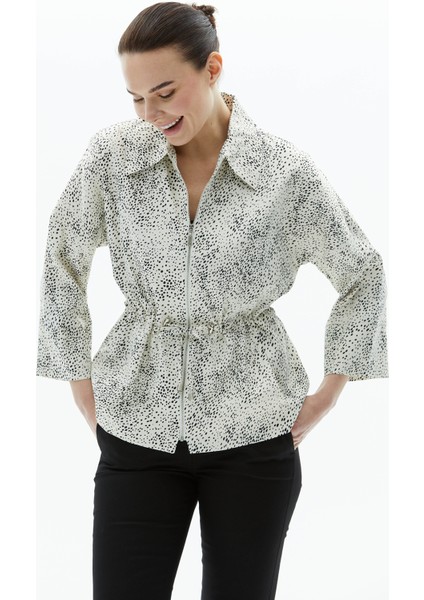 Normal Ekru Kadın Ceket 23YSL1171