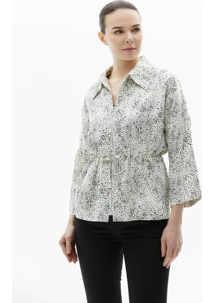 Normal Ekru Kadın Ceket 23YSL1171 fiyatları