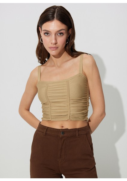 Kare Yaka Bej Kadın Büstiyer SWA4641BJ modelleri