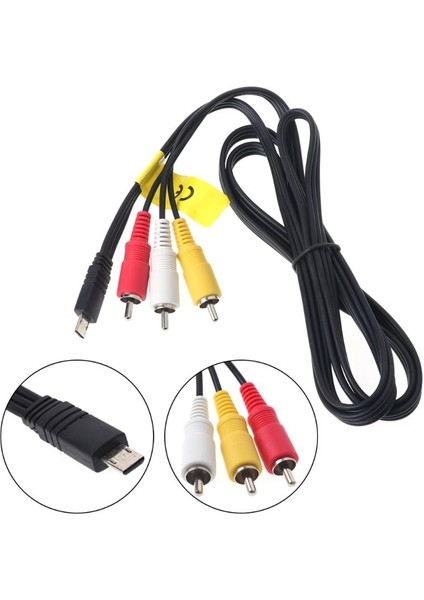 VMC-15MR2 Sony Multi Av Tv Görüntü Kablosu VMC-15MR2 Rca Terminal Kablosu