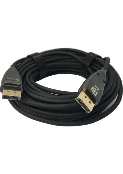 Display Kablo 8k Display Port V1.4 Fiber Optik Dp Kablo 10 Metre fiyatları