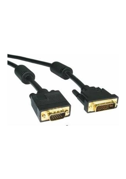 DVI VGA Kablo 1.8 Metre 24+5 DVI VGA Kablo