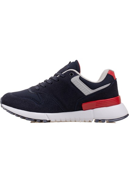 Lacivert Erkek Zoe Esnek Süet Sneaker
