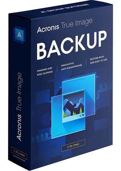 True Image Backup Software 3 Cihaz (Lifetime/ömür Boyu) Acronis Key