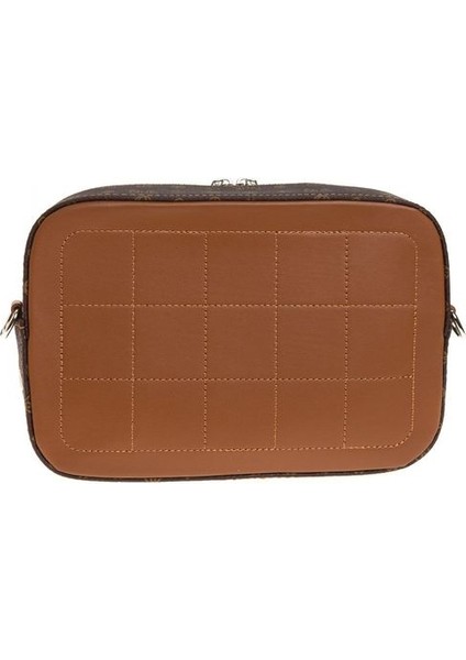 Monogram Kahve/taba Kadın Çapraz Askılı Çanta Iv Z-25-Mn