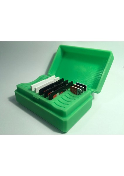 Menteşeli Sd ve Micro Sd Kart Kutusu - 16 Yuva - Hepsi Bir Arada modelleri