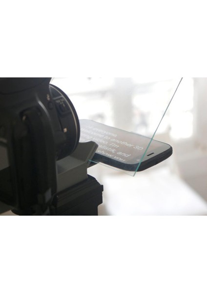 Prompter Tripod Teleprompter Youtuber Aksesuar Tutucu Cam Hariç fırsatları