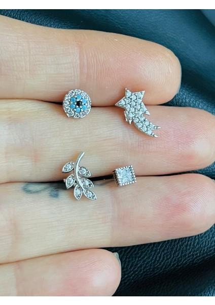 Çelik Kıkırdak Helix Tragus PIERCING(4ADET)