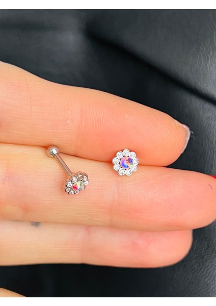 Çelik Kıkırdak Helix Tragus PIERCING(1ADET)