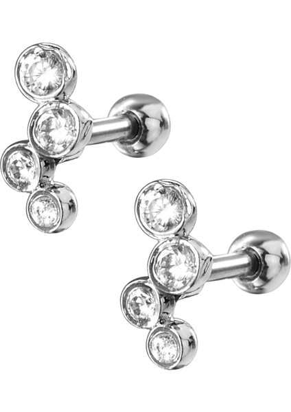 Çelik Kıkırdak Helix Tragus Piercing (1ADET)