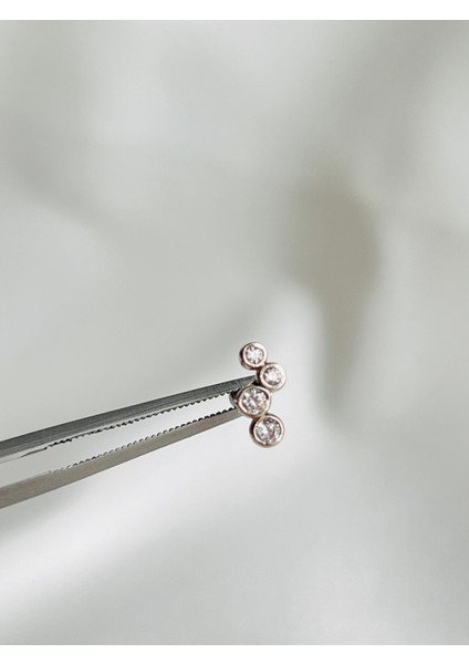 Çelik Kıkırdak Helix Tragus Piercing (1ADET)