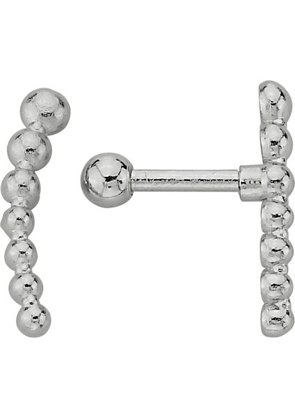 Cerrahi Çelik Kıkırdak Helix Tragus Mini Toplu Piercing