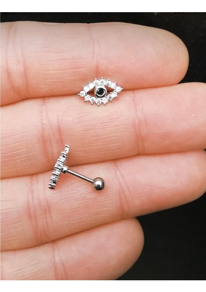 By Dilek Çetin Accessory Çelik Kadın Kıkırdak Piercing