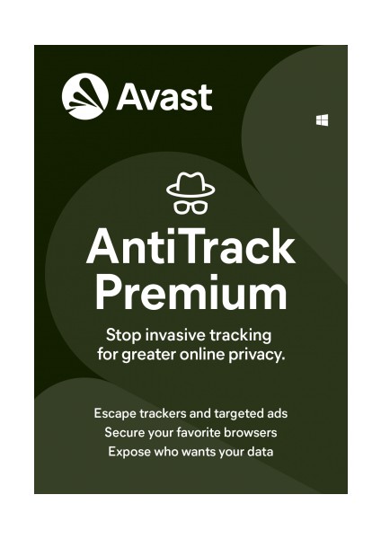 Antitrack Premium (Pc) 1 Cihaz 1 Yıl - Avast Key