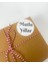 Mutlu Yıllar Siyah Yazılı 4 cm Yuvarlak Sticker Etiket 120 Adet 1