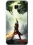 Samsung Galaxy C7 Kılıf Hd Desen Baskılı Arka Kapak + Temperli Cam - Dragon Hunter 1