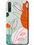 Huawei P Smart S Kılıf Hd Desen Baskılı Arka Kapak + Temperli Cam - Vektör Çiçekler 1