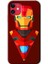 iPhone 11 Kılıf Hd Desen Baskılı Arka Kapak + Temperli Cam - Iron Man Çizim 1