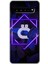 Samsung Galaxy S10 Plus Kılıf Hd Desen Baskılı Arka Kapak + Temperli Cam - Dark Neon Yaprak Ö Harfi 1