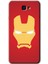 Samsung Galaxy J7 Prime 2 Kılıf Hd Desen Baskılı Arka Kapak + Temperli Cam - Ironman 1