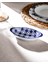 Rêve Bleu Brest New Bone China Oval Kulplu Tabak 1