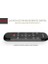 W2 Pro Ses Uzaktan Kumanda 2.4g Kablosuz Klavye Hava Mouse Ir Öğrenme Mikrofon Jiroskop Android Tv Kutusu Için H96 Max (Yurt Dışından) 3