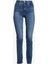 724™ High Rise Straight Kadın Jean Pantolon - Blue Wave Dark 4