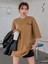 Kadın Oversize Limited Time Baskılı Tshirt 5