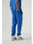 Relaxed Basıc Paça Lastikli Jogger Eşofman Açık Mavi 2