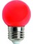CT-4071 1W LED Top Ampul Kırmızı 10 Adet 2