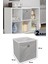 2 Adet Raf Organizer Saklama Kutusu Gri 30 x 30 x 30 1