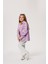 Lyon Kız Çocuk Yağmurluk Lila 4