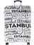 79 Istanbul Yazılar Valiz Kılıfı, Bavul Kılıfı - Istanbul Yazılar 79 3