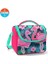 Kids Neon Mercan Su Yeşili Flamingo Desenli Beslenme Çantası 11834 1