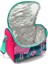 Kids Neon Mercan Su Yeşili Flamingo Desenli Beslenme Çantası 11834 4