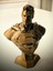 Çelik Adam Superman Büstü Varak Boyalı Figür 10 cm 2