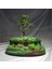 Hobbit Evi ve Bilbo Baggins Boyalı Figür Büyük Boy (20 cm Çap) 2