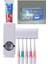Otomatik Diş Macunu Sıkacağı ve 5 Adet Diş Fırası Tutacağı Diş Fırçalığı 1