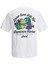 Jorcabana Graphıc Tee Ss Crew Neck Ln Beyaz Erkek T-Shirt 12235304-Brigh 2