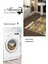 Kaymaz Taban Djt 2'li Banyo Paspas Takımı Trend Saçaklı Modern M5006 Gold 3