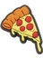 Jibbitz 10008184-1 Pizza Slice Unisex Terlik Süsü 1