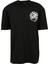 Bisiklet Yaka Baskılı Siyah Erkek T-Shirt Tc 9019 1
