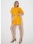 Polo Yaka Sarı Kadın Ikili Takım SWTK4634-35SA 2