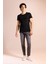 Slim Fit Bisiklet Yaka Basic Kısa Kollu %100 Pamuk Tişört M4789AZ23SM 2