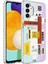 Samsung Galaxy A04S Kılıf Airbag Kenarlı Renkli Desenli Silikon Elegans Kapak 1
