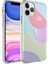 Apple iPhone 11 Pro Max Kılıf Airbag Kenarlı Renkli Desenli Silikon Elegans Kapak 1