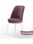 Concept Zen Serisi Açılabilir Beyaz Mermer Desen Mdf 80X132 Mutfak Masası Takımı 4 Sandalye 4