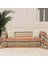 Softmicro Etnik Desenli Boho 180X220 cm Koltuk Örtüsü Şalı, Kanepe Örtüsü, Tv Battaniyesi Doğal Renk 1
