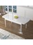 Concept Zen Serisi Açılabilir Beyaz Mdf 80X132 Mutfak Masa Takımı 4 Adet Sandalye 3